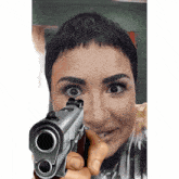 Demi Lovato Unhinged GIF - Demi Lovato Unhinged Gun GIFs