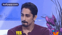 Yes.Gif GIF - Yes Siddharth Serious GIFs