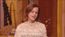 Dangerous GIF - Dangerous Emma Watson GIFs