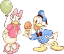 Donald Duck Daisy Duck GIF