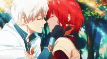 first kiss zen and shirayuki