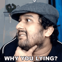 why you lying sahil shah why are you not truthful why are you telling lies