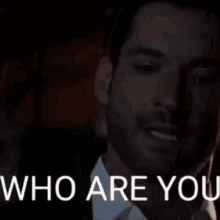 Lucifer Lucifer Who Are You GIF - Lucifer Lucifer Who Are You Who Are You GIFs