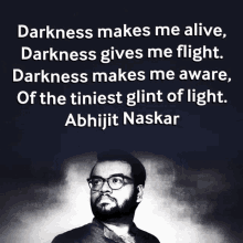 Abhijit Naskar Naskar GIF - Abhijit Naskar Naskar Darkness Poetry GIFs