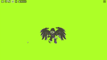 a green screen with the words hi this is me in roblox on it