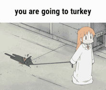 You Are Going To Turkey Turkey GIF - You Are Going To Turkey Turkey Dragging GIFs