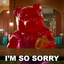 I'M So Sorry Gummy Bear GIF