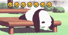 Me Muero Panda GIF - Me Muero Panda Tired GIFs