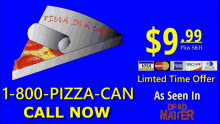 Pizza In A Can 1800pizza Can GIF - Pizza In A Can 1800pizza Can Call Now GIFs