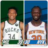 Milwaukee Bucks (39) Vs. New York Knicks (30) First-second Period Break GIF - Nba Basketball Nba 2021 GIFs