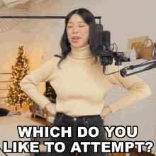 Which Do You Like To Attempt Withwendy GIF - Which Do You Like To Attempt Withwendy Which One Do You Like To Try On GIFs