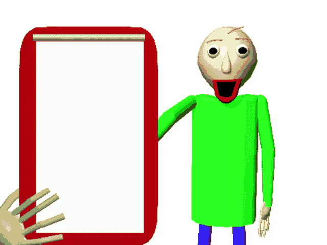 Baldi Talk Gif Baldis Basics Plus GIF