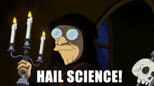 Futurama Professor Farnsworth GIF - Futurama Professor Farnsworth Hail Science GIFs
