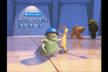 Monsters Inc Youre Making It Worse GIF - Monsters Inc Youre Making It Worse Quiet GIFs