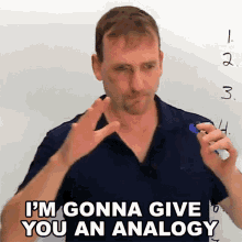 Im Gonna Give You An Analogy Learning English With Adam GIF - Im Gonna Give You An Analogy Learning English With Adam Adam GIFs
