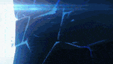 a dark blue background with a white light coming through it