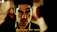 Blood Dont Say Her Name GIF - Blood Dont Say Her Name Serious GIFs