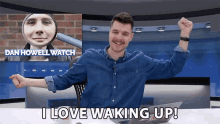 I Love Waking Up Benedict Townsend GIF - I Love Waking Up Benedict Townsend Good Morning GIFs