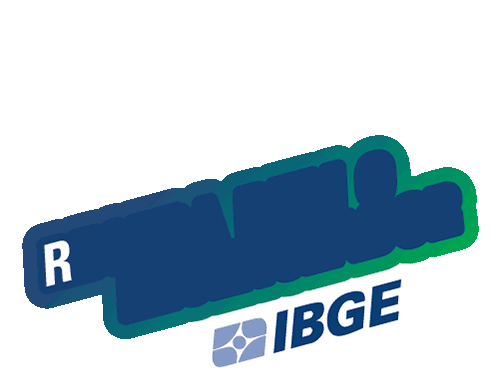 Ibge Instituto Brasileiro De Geografia E Estatística Sticker - Ibge Instituto Brasileiro De Geografia E Estatística Recenseador Stickers