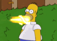 Man Utd Fans Homer GIF - Man Utd Fans Homer Bushes GIFs