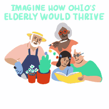 imagine how ohios elderly would thrive if the rich contributed what they owe us taxes elderly class