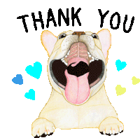 Thank You Dog Puppy Sticker - Thank You Dog Puppy Thank You Stickers