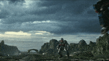 Rise Of The Beasts Transformers GIF - Rise Of The Beasts Transformers Superhero Landing GIFs