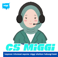 Miggi Cs Sticker - Miggi Cs Customer Service Stickers