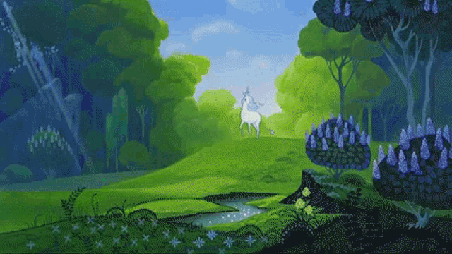 The Last Unicorn Unicorn GIF - The Last Unicorn Unicorn GIFs