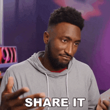 Share It Marques Brownlee GIF - Share It Marques Brownlee Spread It GIFs
