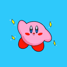 kirby games pink ball