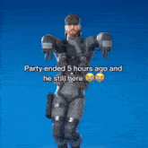 Solid Snake Fortnite GIF - Solid Snake Fortnite Metal Gear Solid GIFs