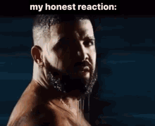 Drake In Water My Honest Reaction GIF - Drake In Water My Honest Reaction Drakes Honest Reaction Reversed GIFs