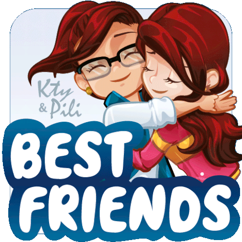 Best Friends In Love Sticker - Best Friends In Love Cute - Discover & Share  GIFs