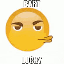 Bart Lucky Simpsons GIF