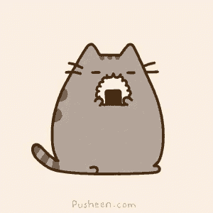 Pusheen deals eating sushi