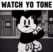 Sns Watch Your Tone Mickey Mouse GIF - Sns Watch Your Tone Sns Mickey Mouse GIFs