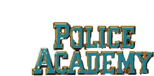 Police Academy Sticker - Police Academy Transparent Stickers