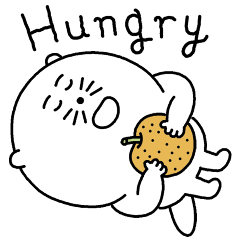 Hunger Starved Sticker - Hunger Starved Hungry Stickers