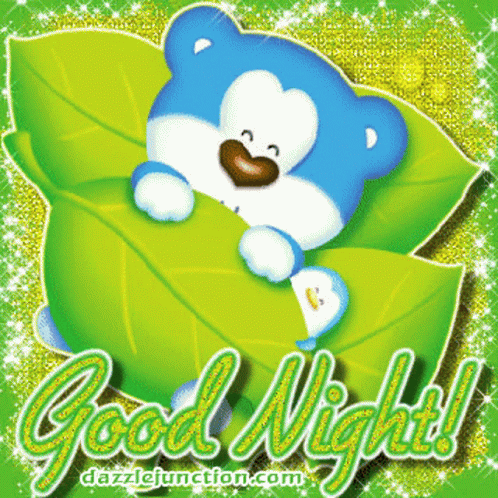Good Night Bear GIF - Good Night Bear Teddy Bear - Discover & Share GIFs