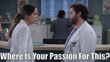 Greys Anatomy Monica Beltran GIF - Greys Anatomy Monica Beltran Where Is Your Passion For This GIFs