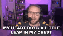 My Heart Does A Little Leap In My Chest William Newberry GIF - My Heart Does A Little Leap In My Chest William Newberry Smite GIFs