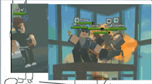 a screenshot of a video game shows a character named mirkac