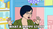 What A Happy Story Diane Nguyen GIF - What A Happy Story Diane Nguyen Alison Brie GIFs