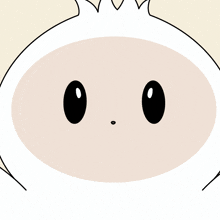 a cartoon character with a crown on his head making a funny face
