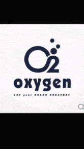 a logo for oxygen that says let your dream breather