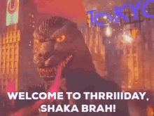 Thriday Godzilla GIF - Thriday Godzilla Sunglasses GIFs