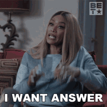 I Want Answer To My Question Chantel GIF - I Want Answer To My Question Chantel Haus Of Vicious GIFs