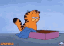 Garfield Nap GIF