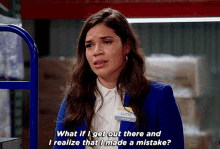 Superstore Amy Sosa GIF - Superstore Amy Sosa What If I Get Out There GIFs